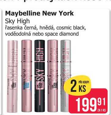 Maybelline New York Sky High řasenka 