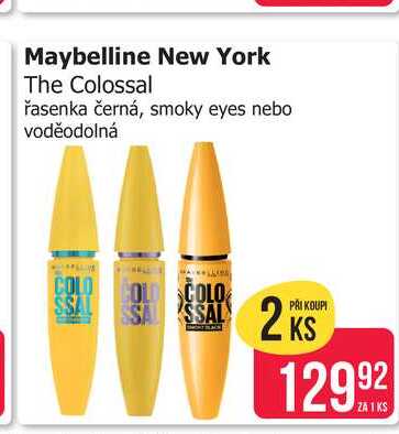 Maybelline New York The Colossal řasenka 
