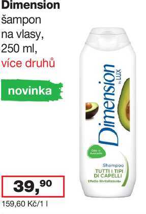 Dimension šampon na vlasy, 250 ml