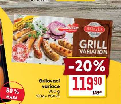 Grilovací variace 300 g 