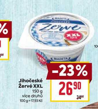 Jihočeské Žervé XXL 150 g