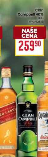Clan Campbell 40% 0,7l