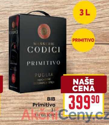 BIB Primitivo 3l