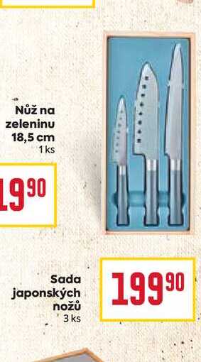 Sada japonských nožů 3 ks 