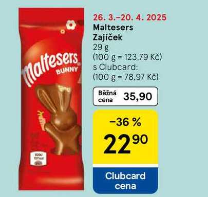 Maltesers Zajíček, 29 g