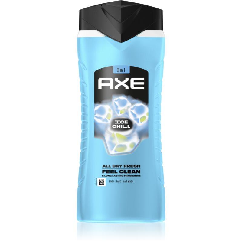 Axe Ice Chill osvěžující sprchový gel 3 v 1 400 ml