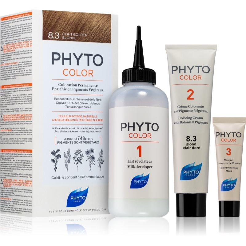 Phyto Color barva na vlasy bez amoniaku odstín 8.3 Light Golden Blond 1 ks