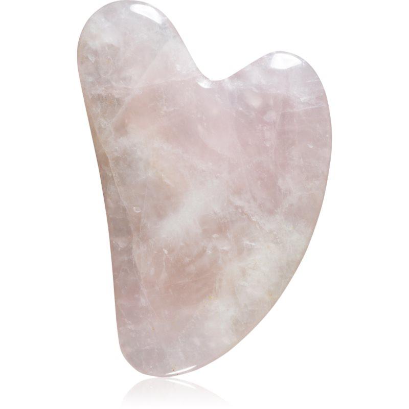 Zoë Ayla Luxurious Rose Gua Sha Therapy Tool masážní pomůcka 1 ks