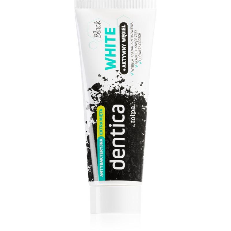 Tołpa Dentica Black White bělicí zubní pasta s aktivním uhlím 75 ml