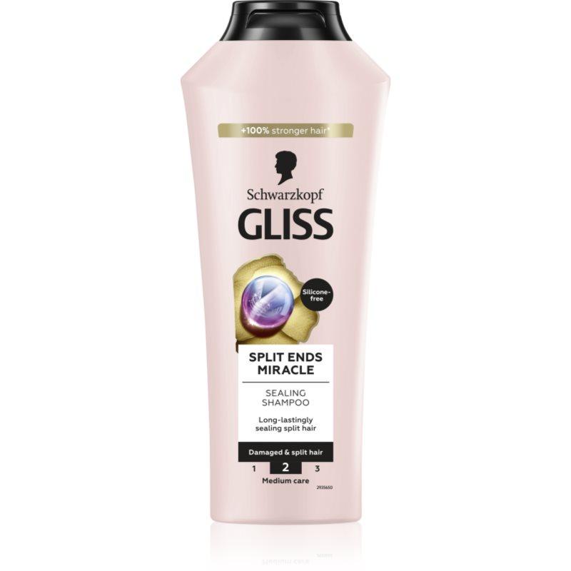 Schwarzkopf Gliss Split Ends Miracle regenerační šampon na roztřepené konečky vlasů 400 ml