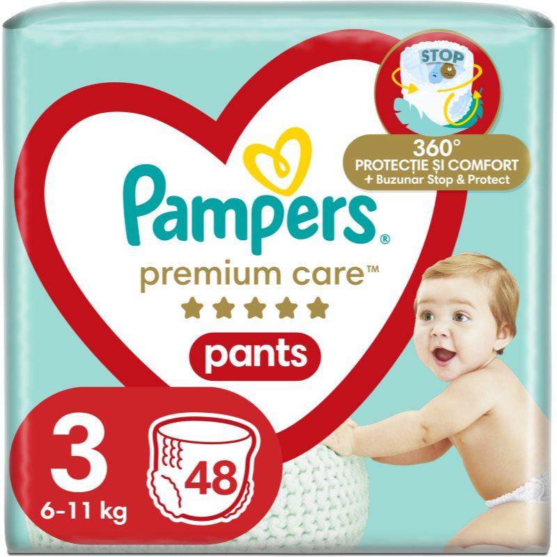 Pampers Premium Care Pants Size 3 plenkové kalhotky 6-11kg 48 ks
