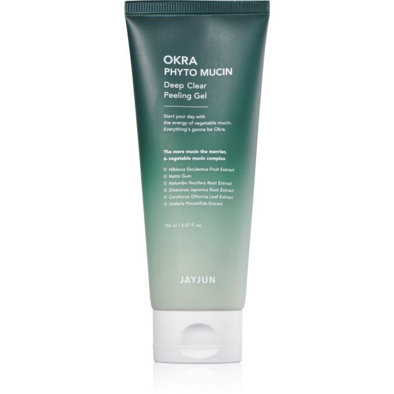 Jayjun Okra Phyto Mucin Deep hloubkově čisticí gel s peelingovým efektem 150 ml
