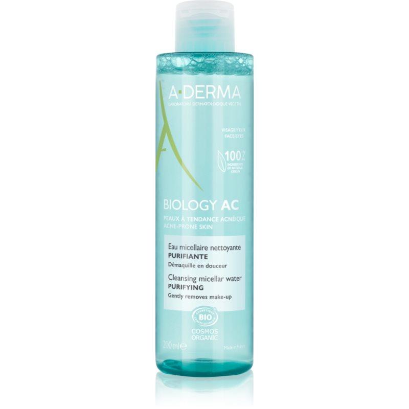 A-Derma Biology AC čisticí micelární voda 200 ml