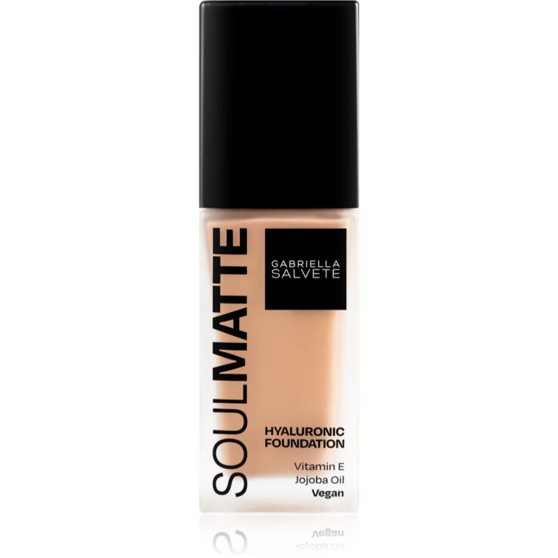 Gabriella Salvete SoulMatte dlouhotrvající make-up s matným efektem odstín 04W Golden Sand Warm 30 ml