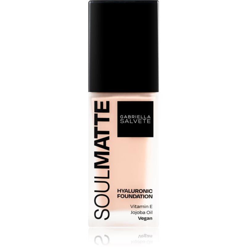 Gabriella Salvete SoulMatte dlouhotrvající make-up s matným efektem odstín 01C Porcelain Cold 30 ml