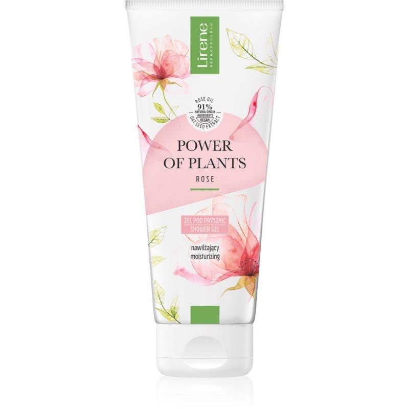 Lirene Power of Plants Rose čisticí gel s hydratačním účinkem 175 ml