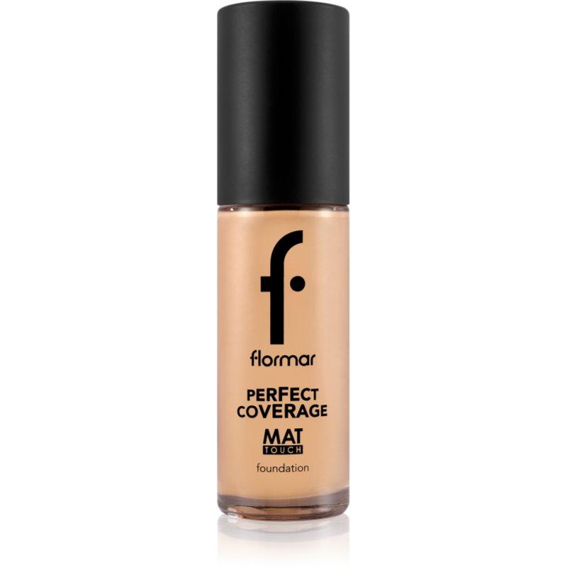 flormar Perfect Coverage Mat Touch Foundation matující make-up pro smíšenou až mastnou pokožku odstín 303 Classic Beige 30 ml