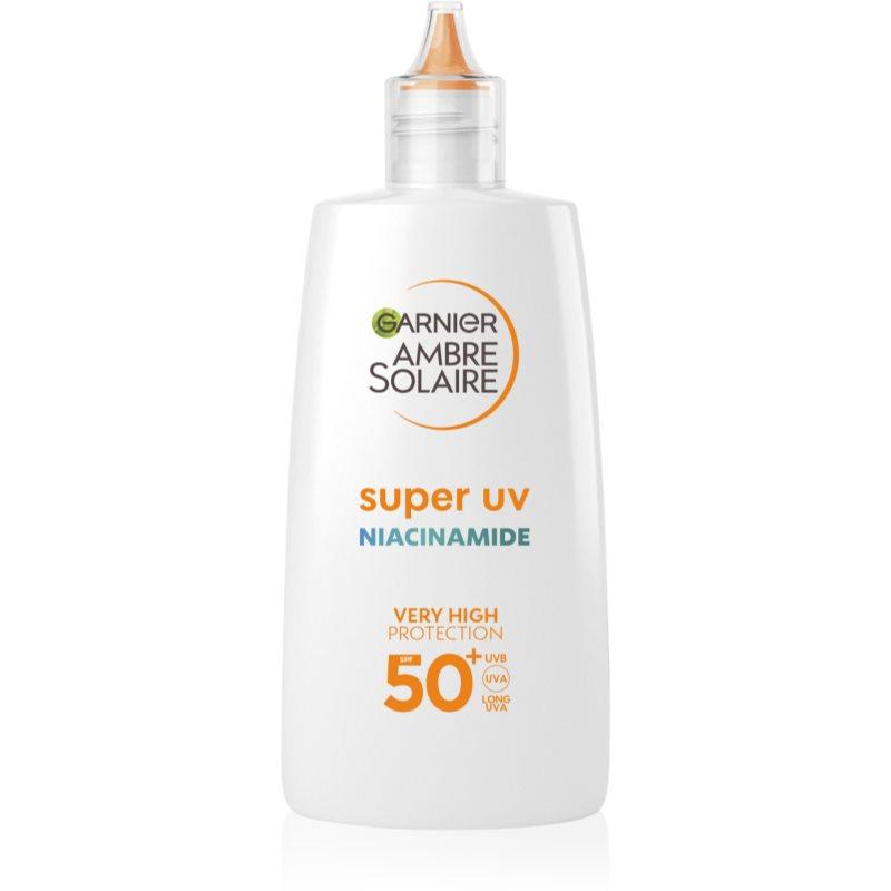 Garnier Ambre Solaire Super UV Niacinamide lehký ochranný fluid proti nedokonalostem pleti SPF 50+ 40 ml