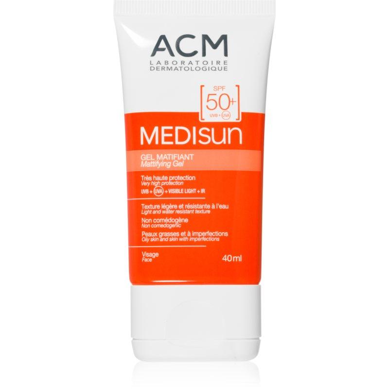 ACM Medisun ochranný matující krém na obličej SPF 50+ 40 ml