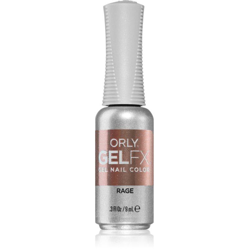 Orly Gelfx Gel gelový lak na nehty s použitím UV/LED lampy odstín Rage 9 ml
