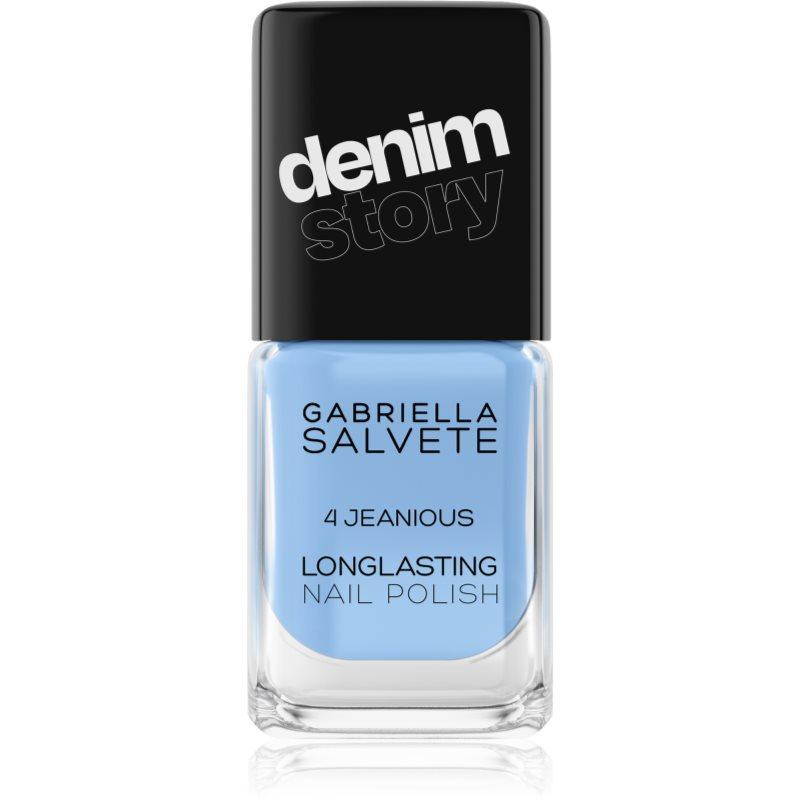 Gabriella Salvete Denim Story dlouhotrvající lak na nehty odstín 04 Jeanious 11 ml