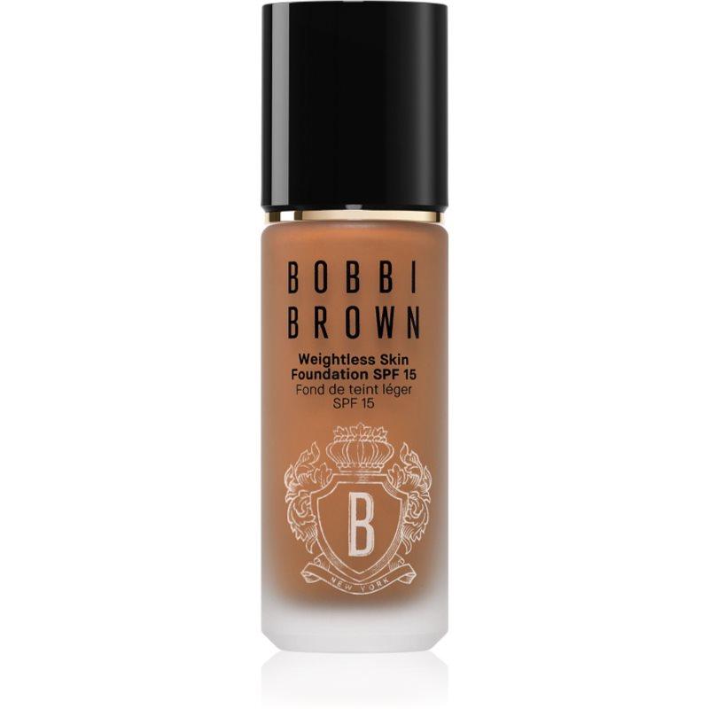 Bobbi Brown Weightless Skin Foundation SPF 15 dlouhotrvající make-up s hydratačním účinkem odstín Neutral Walnut 30 ml