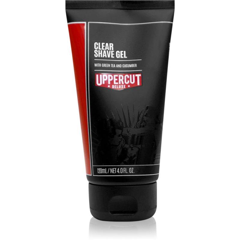 Uppercut Deluxe Clear Shave Gel gel na holení pro muže 120 ml