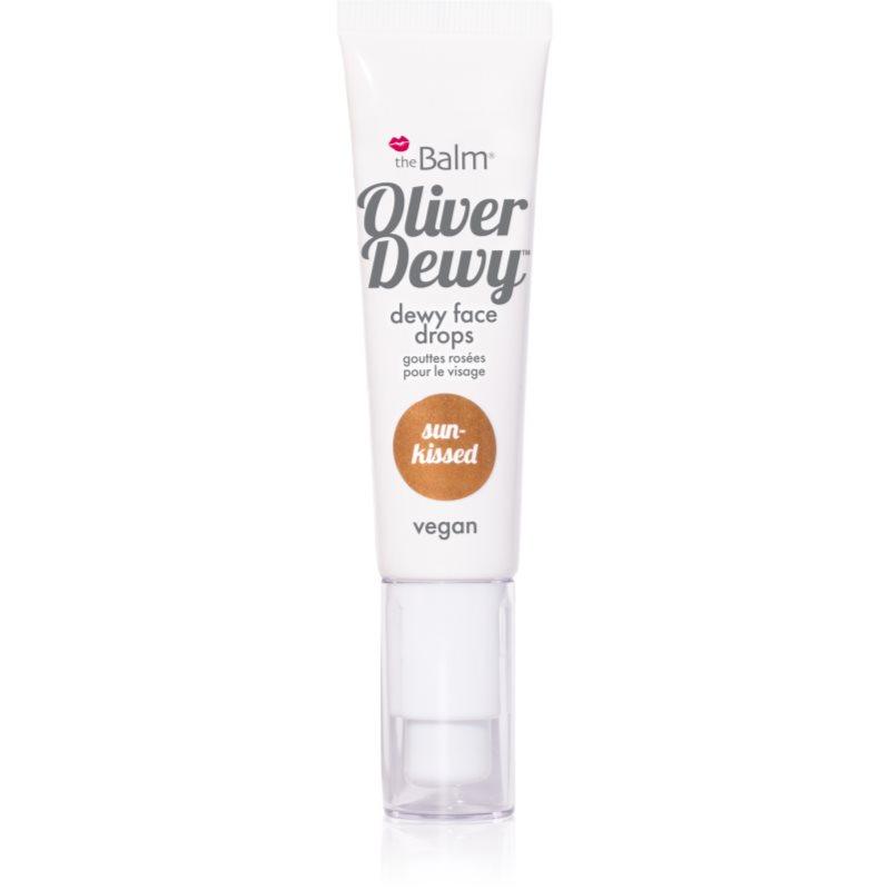 theBalm Oliver Dewy Face Drops tekutý rozjasňovač odstín Sun-Kissed 28 ml