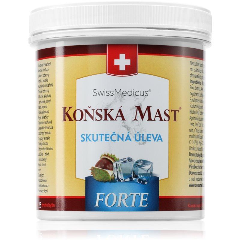 SwissMedicus Koňská mast FORTE chladivá mast 500 ml