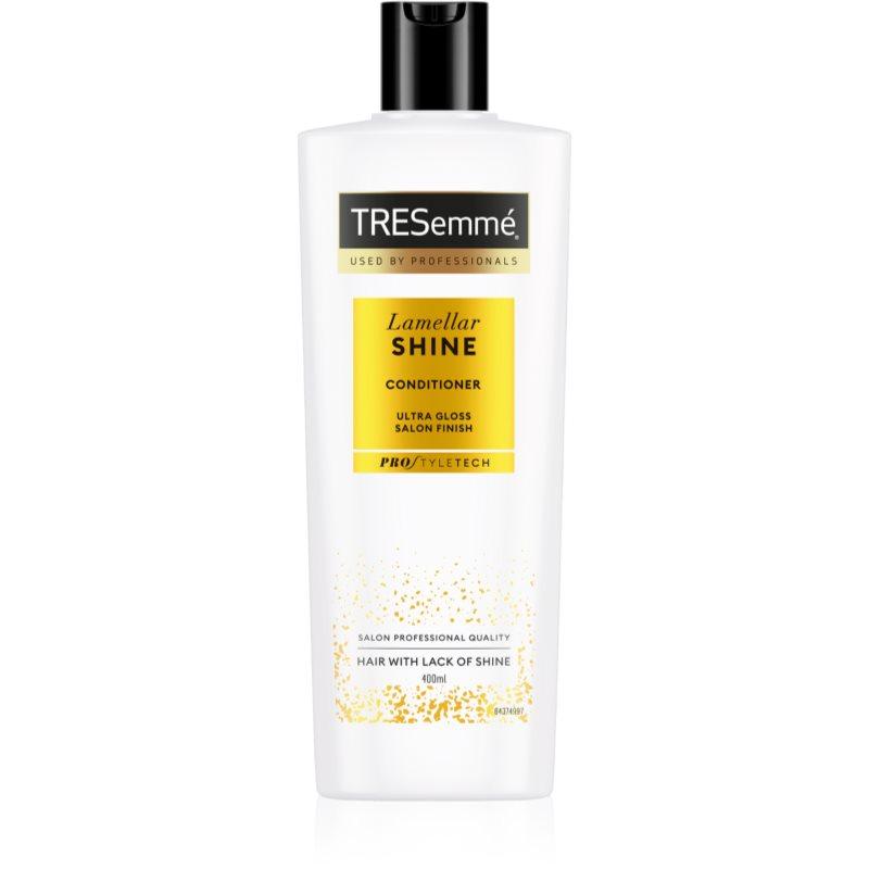 TRESemmé Lamellar Shine rozjasňující kondicionér pro lesk a snadné rozčesávání vlasů 400 ml