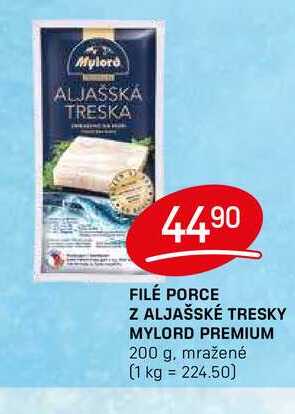 FILÉ PORCE Z ALJAŠSKÉ TRESKY MYLORD PREMIUM 200 g