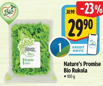 Nature's Promise Bio Rukola, 100 g