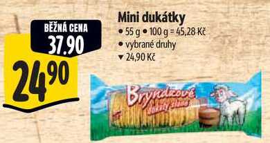 Mini dukátky, 55 g 