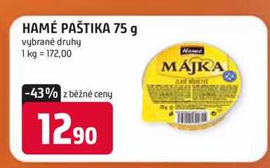 HAMÉ PAŠTIKA 75 g 