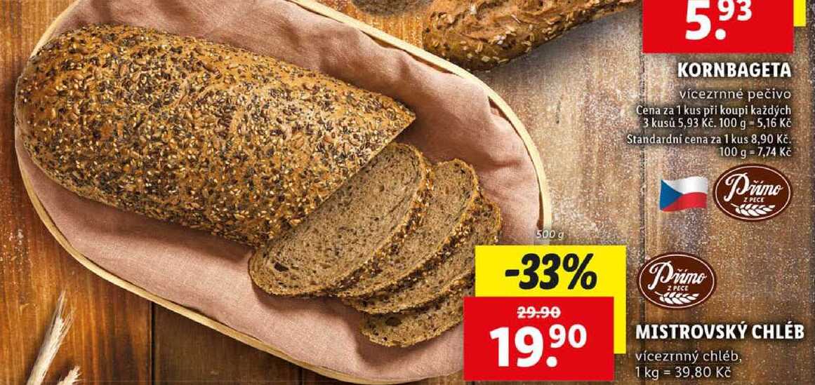 MISTROVSKÝ CHLÉB, 500 g