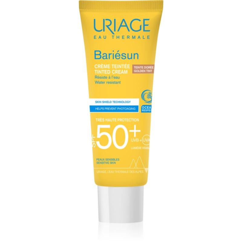 Uriage Bariésun Tinted Cream SPF 50+ ochranný tónovací krém na obličej SPF 50+ odstín Golden tint 50 ml
