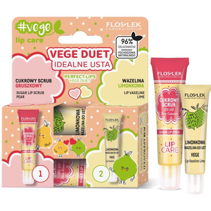 FlosLek Laboratorium Vege Lip Care Perfect Lips dárková sada na rty