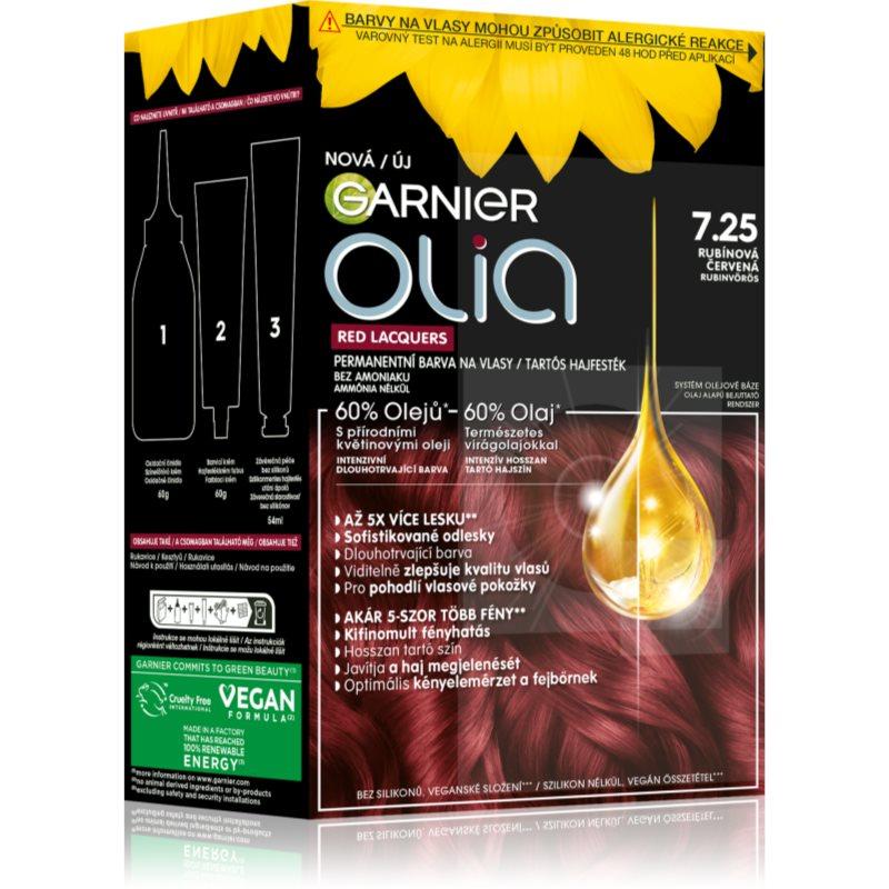Garnier Olia Big Kit permanentní barva na vlasy odstín 7.25 Vinyl blush 1 ks