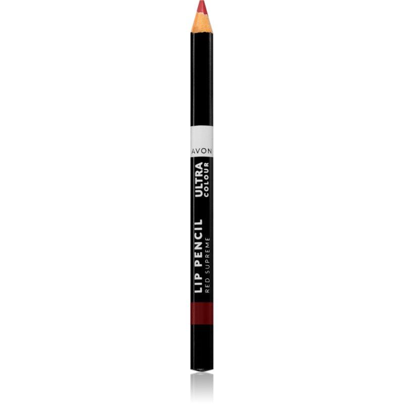 Avon Ultra Colour tužka na rty odstín Red Supreme 1.1 g