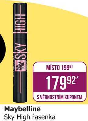Maybelline Sky High řasenka 