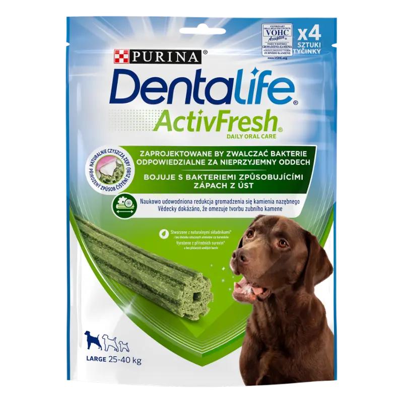 PURINA Dentalife ActivFresh žvýkací tyčinka Large, 142 g