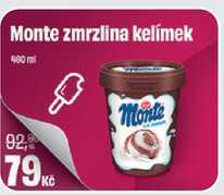 Monte zmrzlina kelímek 400 ml 