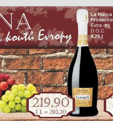 La Marca Prosecco Extra dry D.O.C. 0,75l