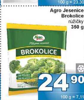 Agro Jesenice Brokolice růžičky 350 g 