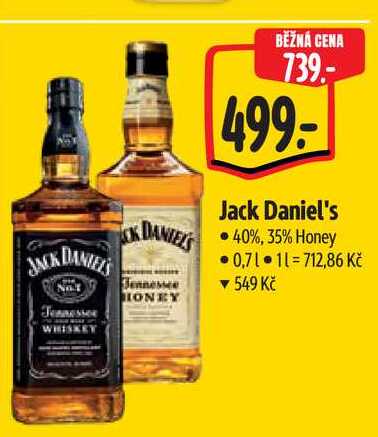  Jack Daniel's 0,7 l