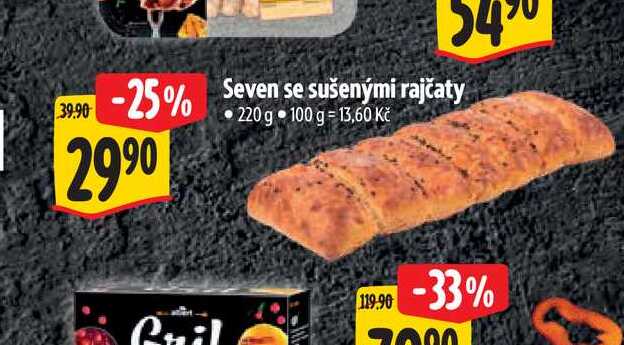  Seven se sušenými rajčaty 220 g 
