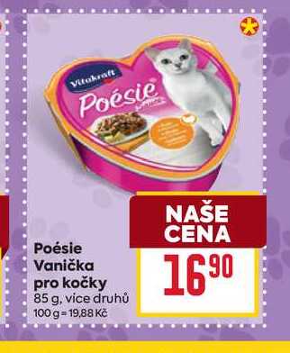 Poésie Vanička pro kočky 85 g
