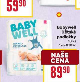 Babywell Dětské podložky 10 ks