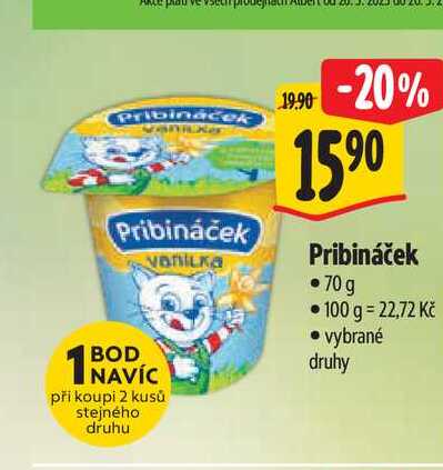   Pribináček  70 g  