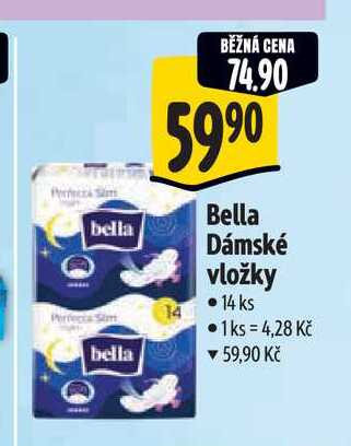  Bella Dámské vložky 14 ks 